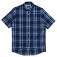 thumbnail image 1 of Chaps Men's Short Sleeve Nautical Easy Care Button Up Shirt, 1 of 3
