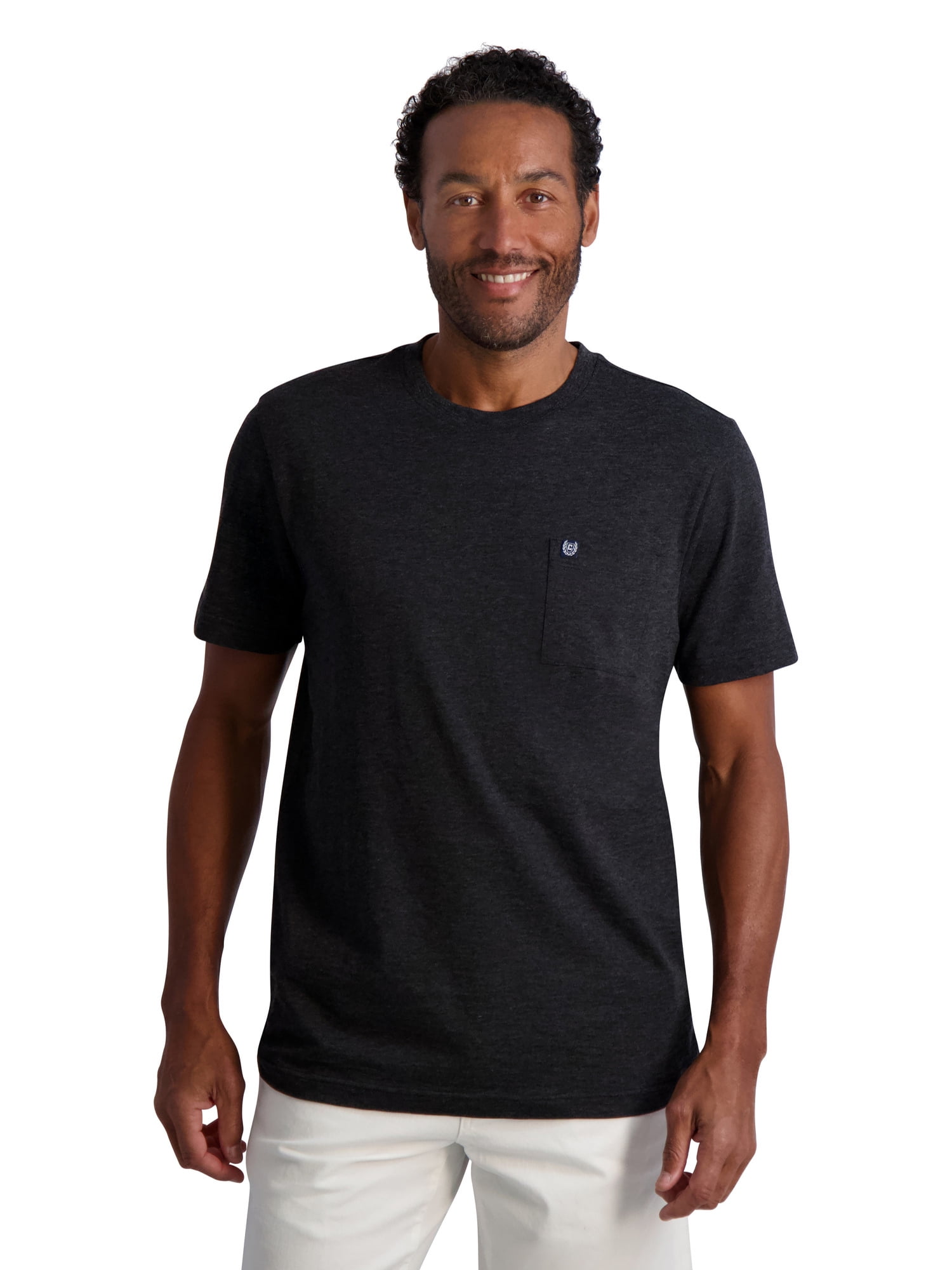 Chaps Men's Short Sleeve Slub Pocket Tee, Sizes XS-4XB - Walmart.com