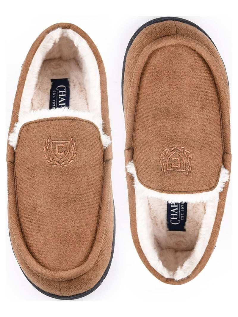 Chaps Men's Slopes Moccasin Slipper