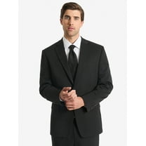 Chaps Men's Solid Classic Fit Tailored Suit Separate Jacket