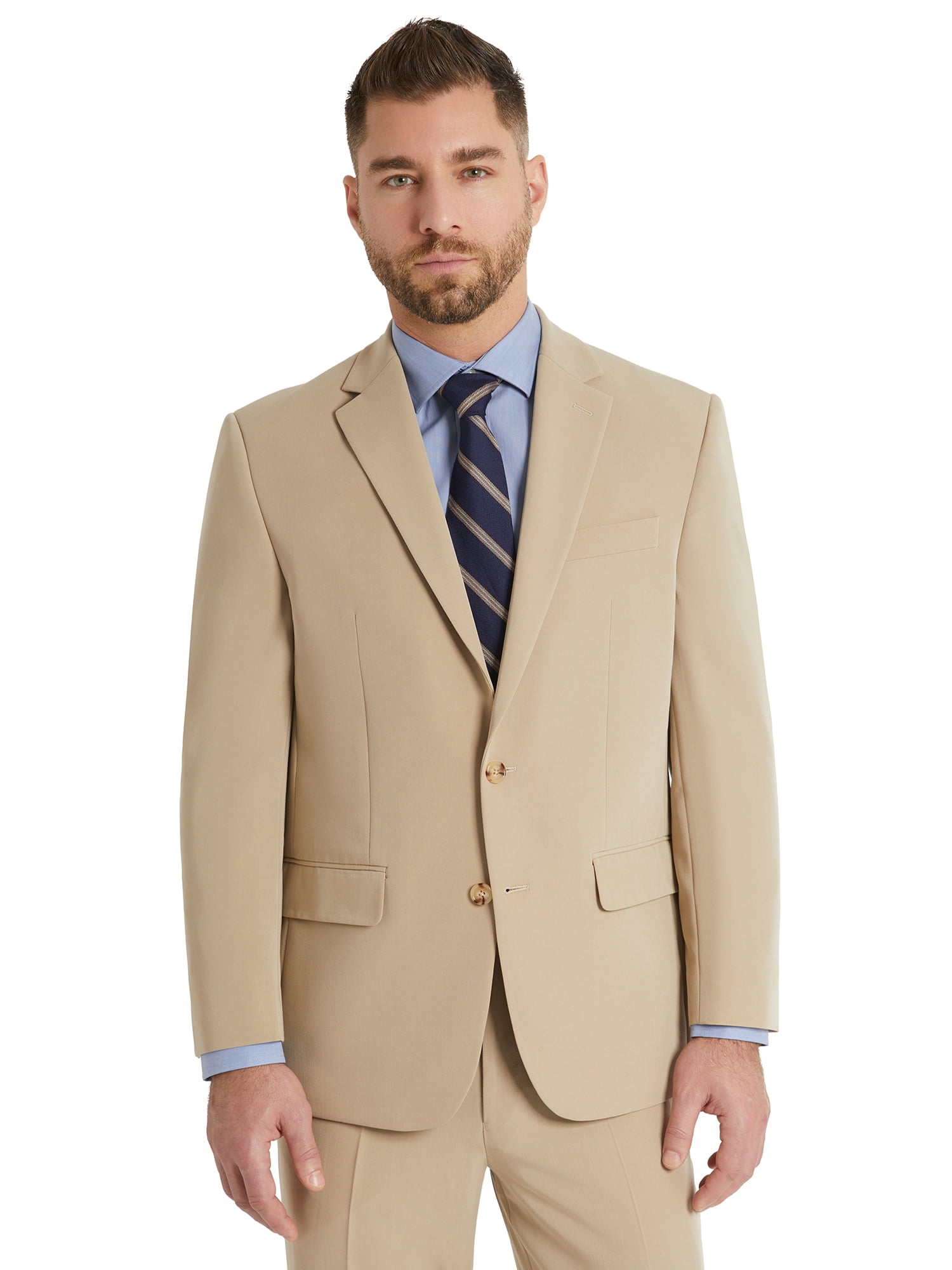Chaps Men's Solid Classic Fit Tailored Suit Separate Jacket, Size: 40S, Green