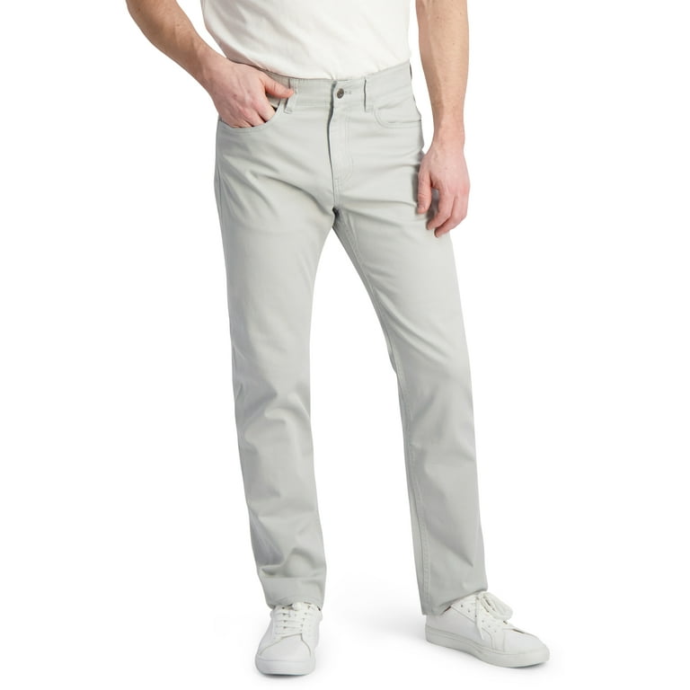 Chaps Men s Stretch Twill 5 Pocket Pant W Flex Waistband