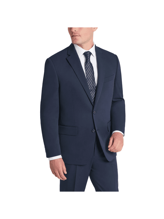 Men's Suit Separate Jacket, Blue, 42 Regular
