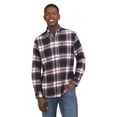thumbnail image 1 of Chaps Men's and Big Men's Comfort Stretch Flannel Shirt, Sizes S-2XL, 1 of 7