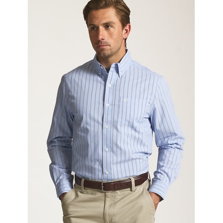 Chaps Men’s and Big Men’s Easy Care Long Sleeve Shirt, Sizes S–2XL