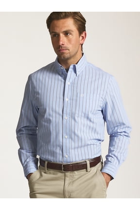 Men’s and Big Men’s Easy Care Long Sleeve Shirt, Sizes S–2XL