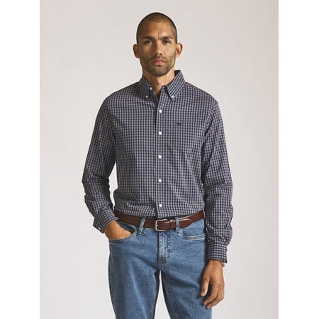 Chaps Men’s and Big Men’s Easy Care Long Sleeve Shirt, Sizes S–2XL
