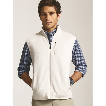 Chaps Men’s and Big Men’s Everyday Performance Norwell Sweater Fleece Vest, Sizes S–2XL