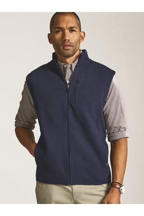 Men’s and Big Men’s Everyday Performance Norwell Sweater Fleece Vest, Sizes S–2XL