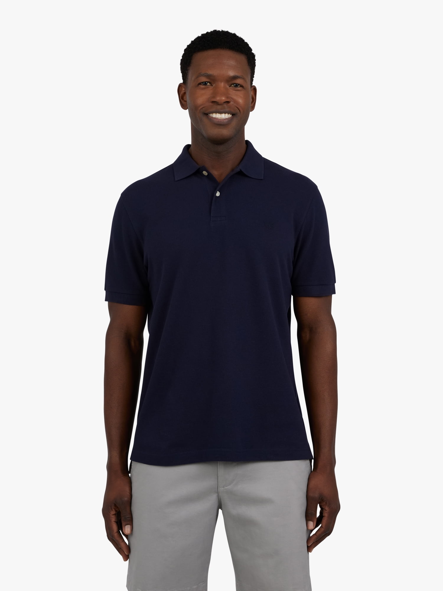 Chaps Men's and Big Men's Everyday Pique Polo Shirt, Sizes S-3XL