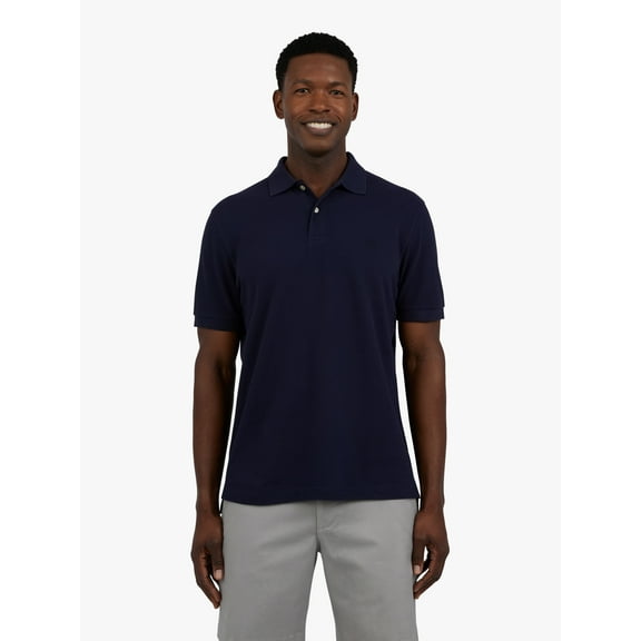 Chaps Men's and Big Men's Everyday Pique Polo Shirt, Sizes S-3XL