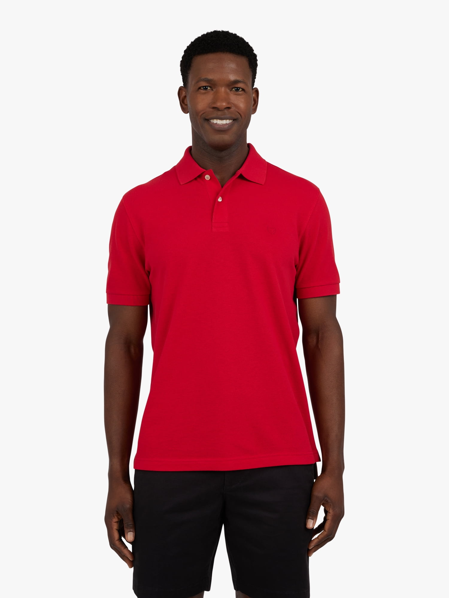 Chaps Men's and Big Men's Everyday Pique Polo Shirt, Sizes S-3XL