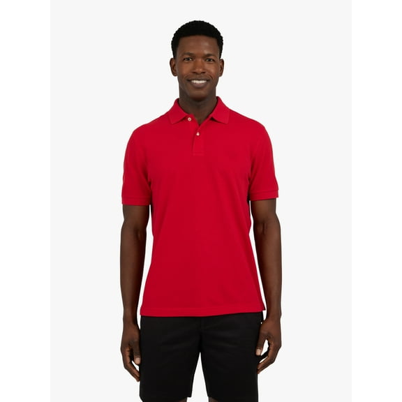 Chaps Men's and Big Men's Everyday Pique Polo Shirt, Sizes S-3XL