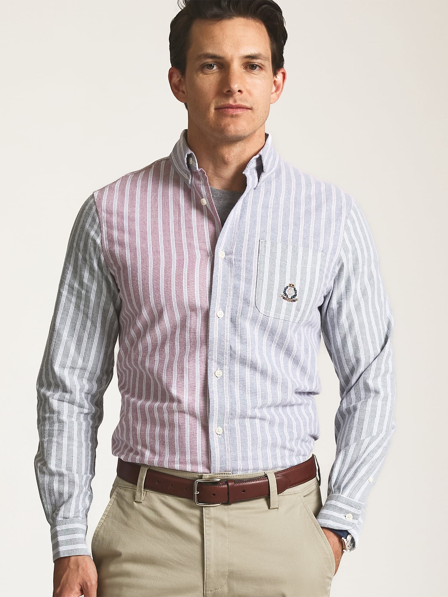Chaps Men’s and Big Men’s Heritage Cotton Oxford Shirt, Sizes S–2XL
