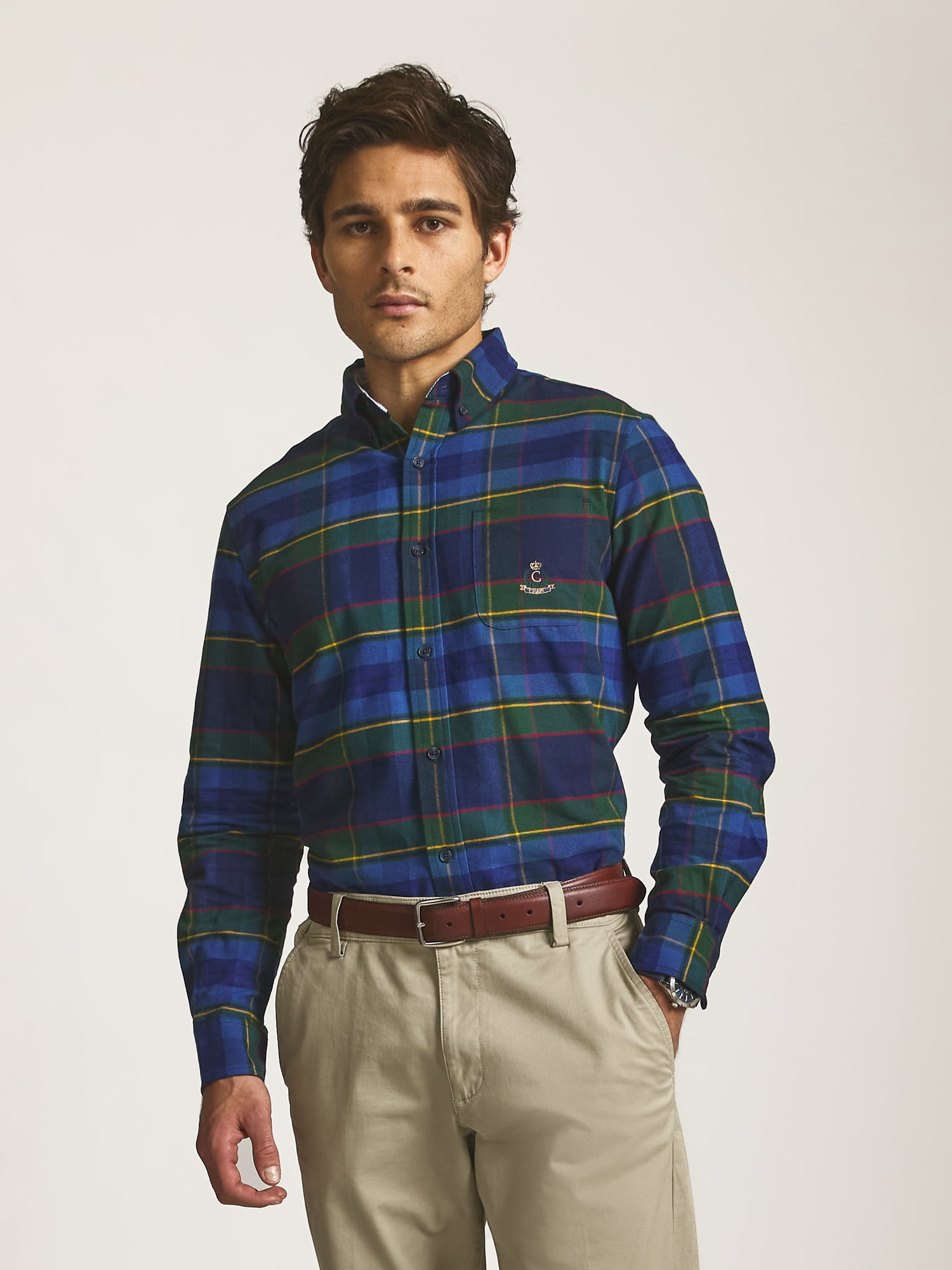 Chaps Men’s and Big Men’s Heritage Cotton Oxford Shirt, Sizes S–2XL
