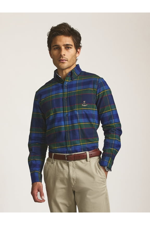 Men’s and Big Men’s Heritage Cotton Oxford Shirt, Sizes S–2XL