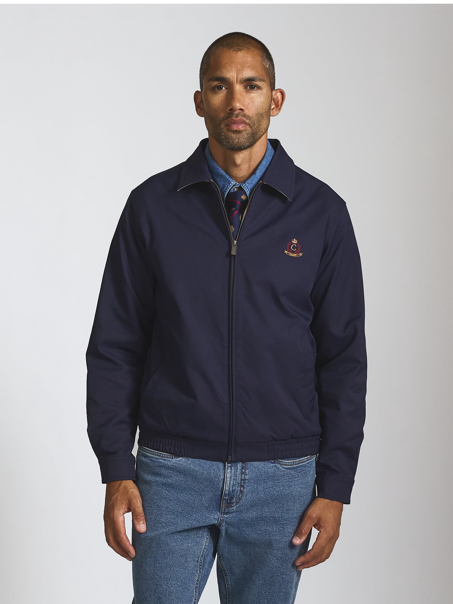 Chaps Men’s and Big Men’s Heritage Harrington Bomber Jacket, Sizes S–2XL
