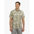 thumbnail image 1 of Chaps Men's and Big Men's Linen-Blend Print Woven Shirt, Sizes S-3XL, 1 of 6