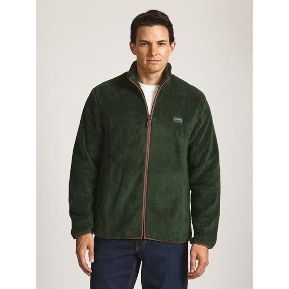 Chaps Men’s and Big Men’s North Trail Full Zip Fleece Jacket, Sizes XS-3XL