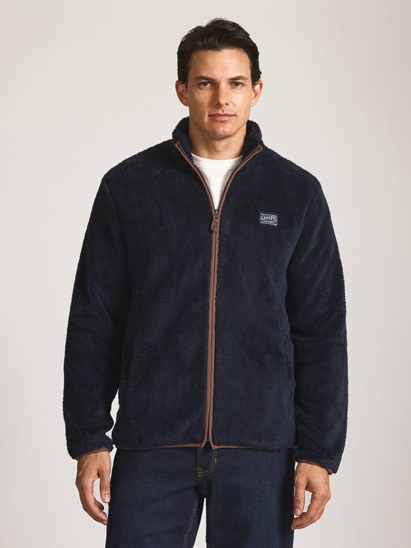 Men’s and Big Men’s North Trail Full Zip Fleece Jacket, Sizes XS-3XL