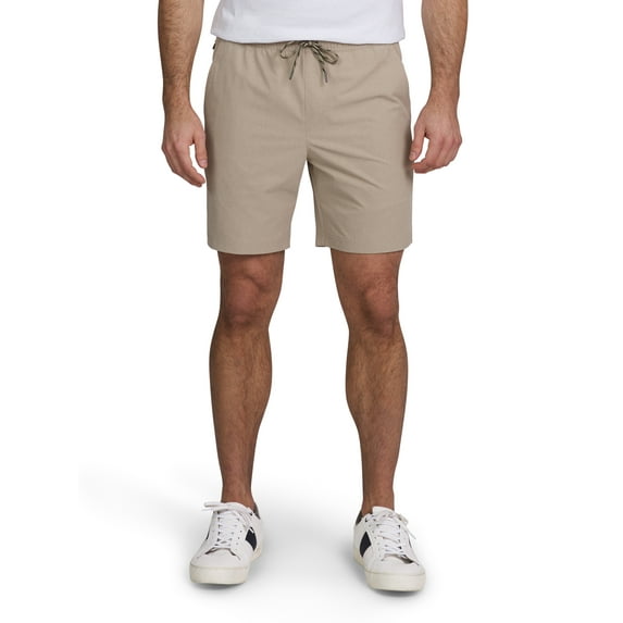 Chaps Men's and Big Men's Pull on Performance Shorts, Sizes S-2XL, 7" Inseam