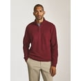 thumbnail image 1 of Chaps Men’s and Big Men’s Seacoast Cabin Quarter Zip Sweater, Sizes S-2XL, 1 of 6