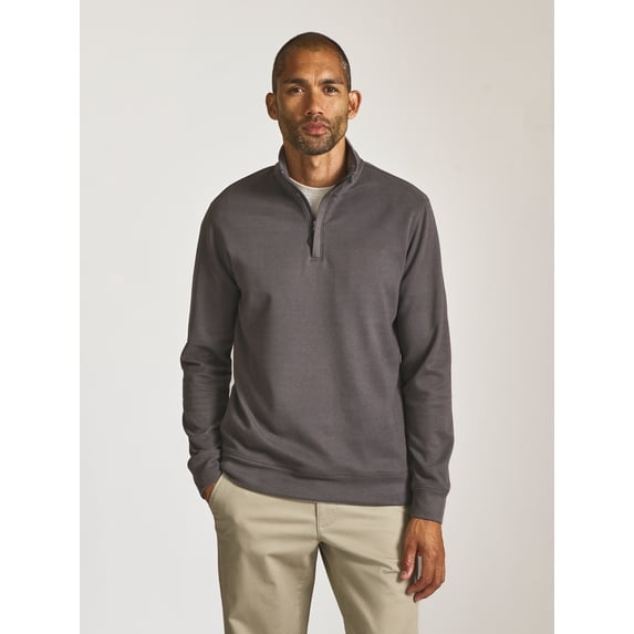 Chaps Men’s and Big Men’s Seacoast Cabin Quarter Zip Sweater, Sizes S-2XL