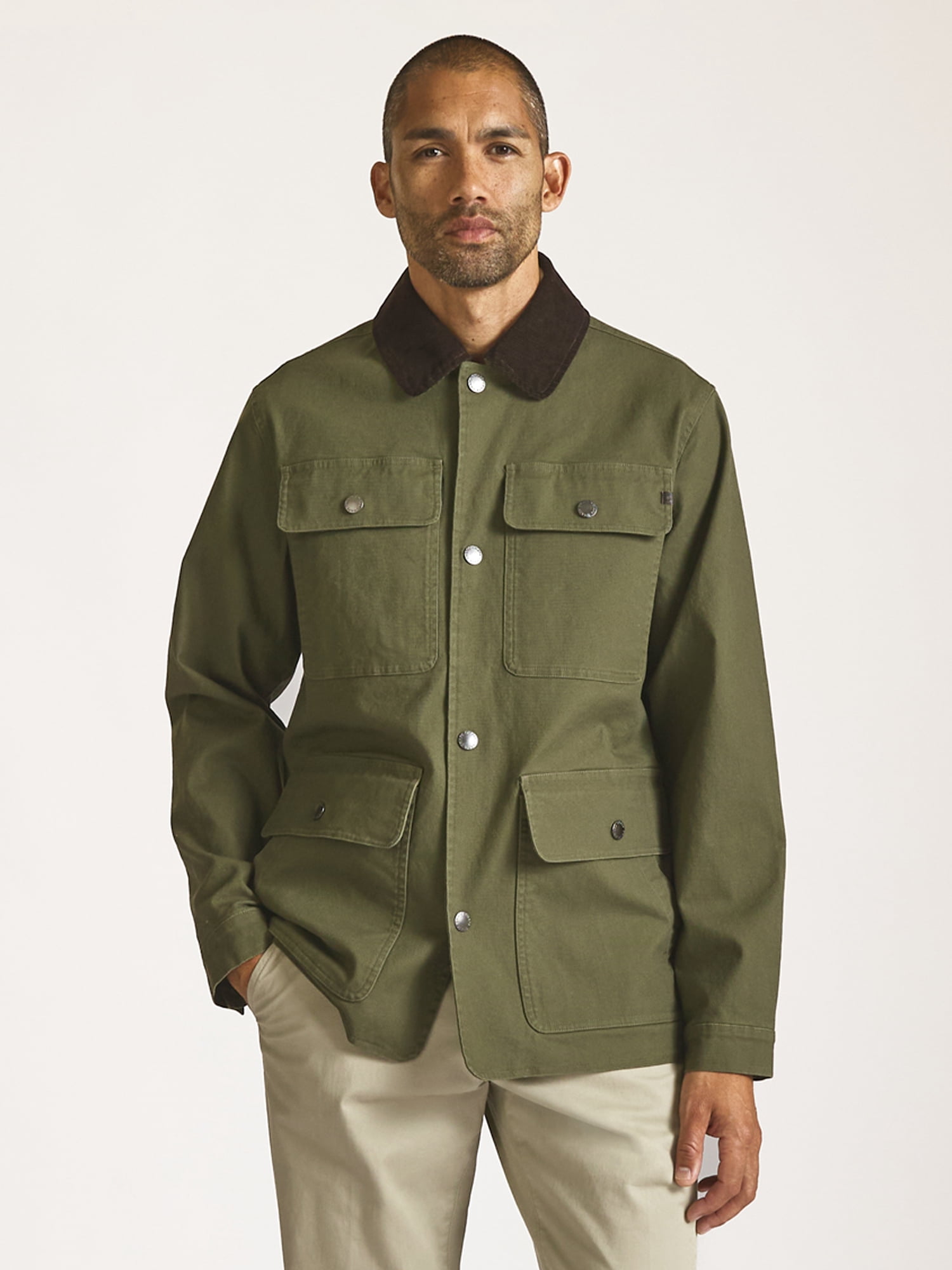 Chaps Men’s and Big Men’s Seacoast Wash Elsdon Field Jacket, Sizes S–2XL