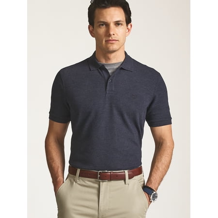 Chaps Men’s and Big Men’s Seacoast Wash Ribbed Knit Polo, Sizes S–3XL