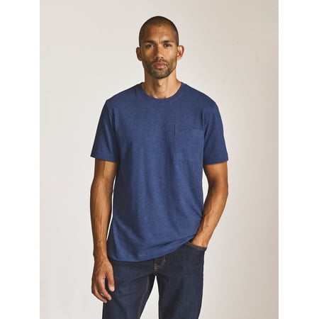 Chaps Men's and Big Men's Seacoast Wash Slub Pocket T-Shirt, Sizes S-3XL
