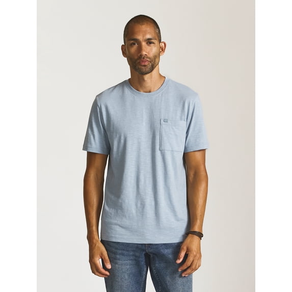 Chaps Men's and Big Men's Seacoast Wash Slub Pocket T-Shirt, Sizes S-3XL