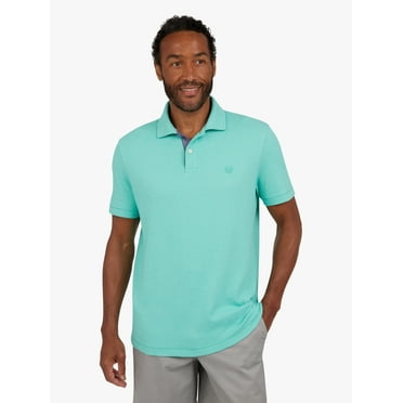 Chaps Men's and Big Men's Short Sleeve Birdseye Polo Shirt, Sizes S-3XL
