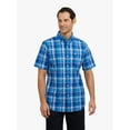 thumbnail image 1 of Chaps Men's and Big Men's Short Sleeve CVC Woven Shirt, Sizes S-3XL, 1 of 7