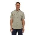 thumbnail image 1 of Chaps Men's and Big Men's Short Sleeve Everyday Performance Chambray Shirt, Sizes S-3XL, 1 of 7