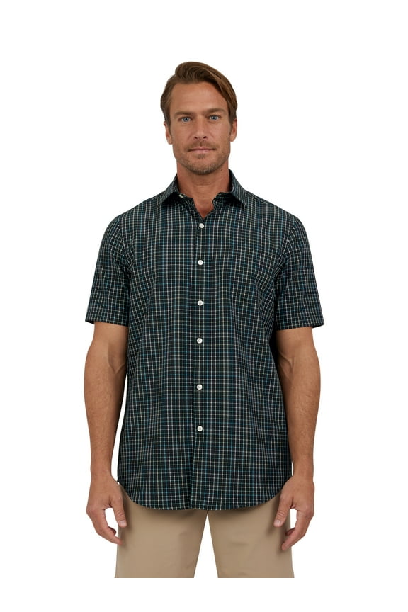 Men's and Big Men's Short Sleeve Everyday Performance Shirt, Sizes S-3XL