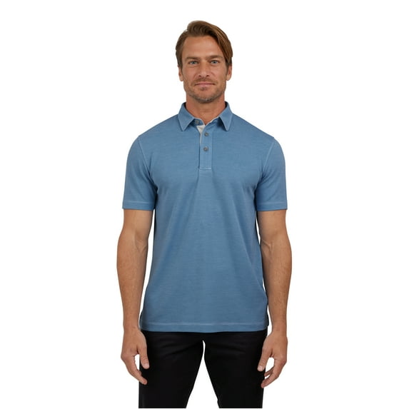 Chaps Men's and Big Men's Short Sleeve Milton Polo Shirt, Sizes S-3XL