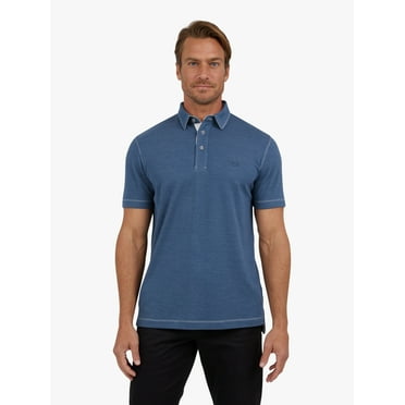 Chaps Men's and Big Men's Short Sleeve Milton Polo Shirt, Sizes S-3XL