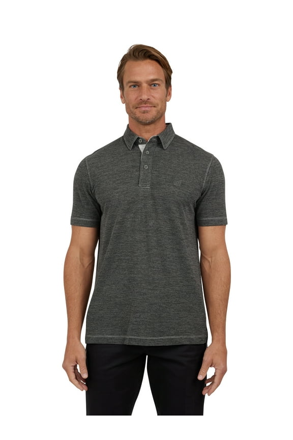 Men's and Big Men's Short Sleeve Milton Polo Shirt, Sizes S-3XL