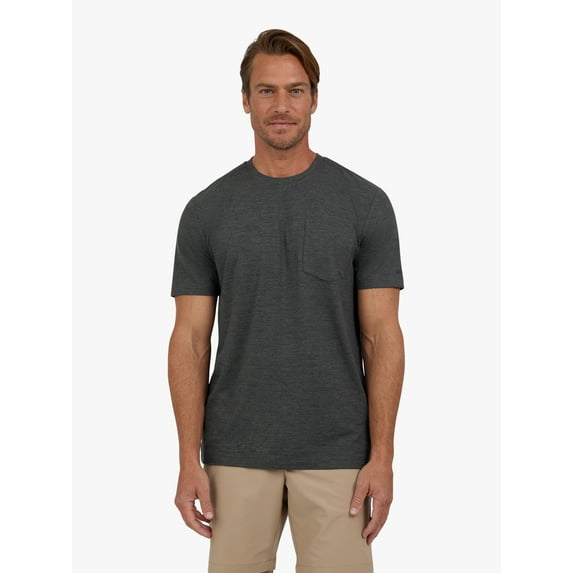 Chaps Men's and Big Men's Short Sleeve Performance Pocket Tee Shirt, Sizes S-3XL