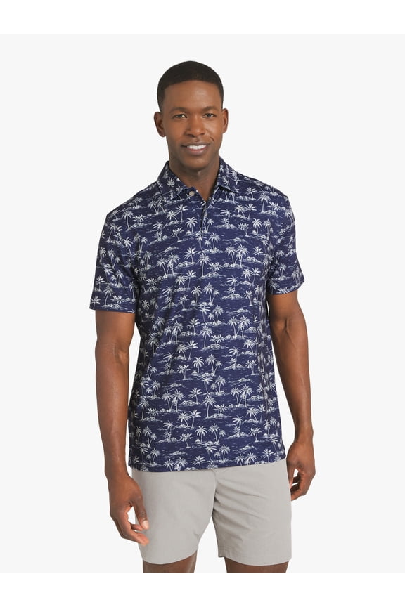 Men's and Big Men's Short Sleeve Performance Polo Shirt