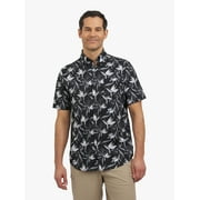 Chaps Men's and Big Men's Short Sleeve Everyday Performance Woven Shirt, Sizes S-3XL
