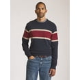 thumbnail image 1 of Chaps Men’s and Big Men’s Striped Crewneck Sweater, Sizes S-2XL, 1 of 7