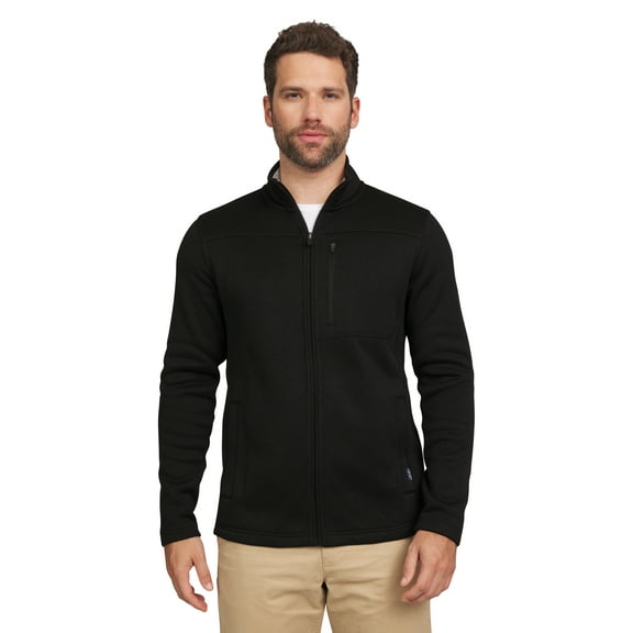 Chaps Mens' & Big Men's Full Zip Fleece Sweater Jacket, Sizes S-2XL