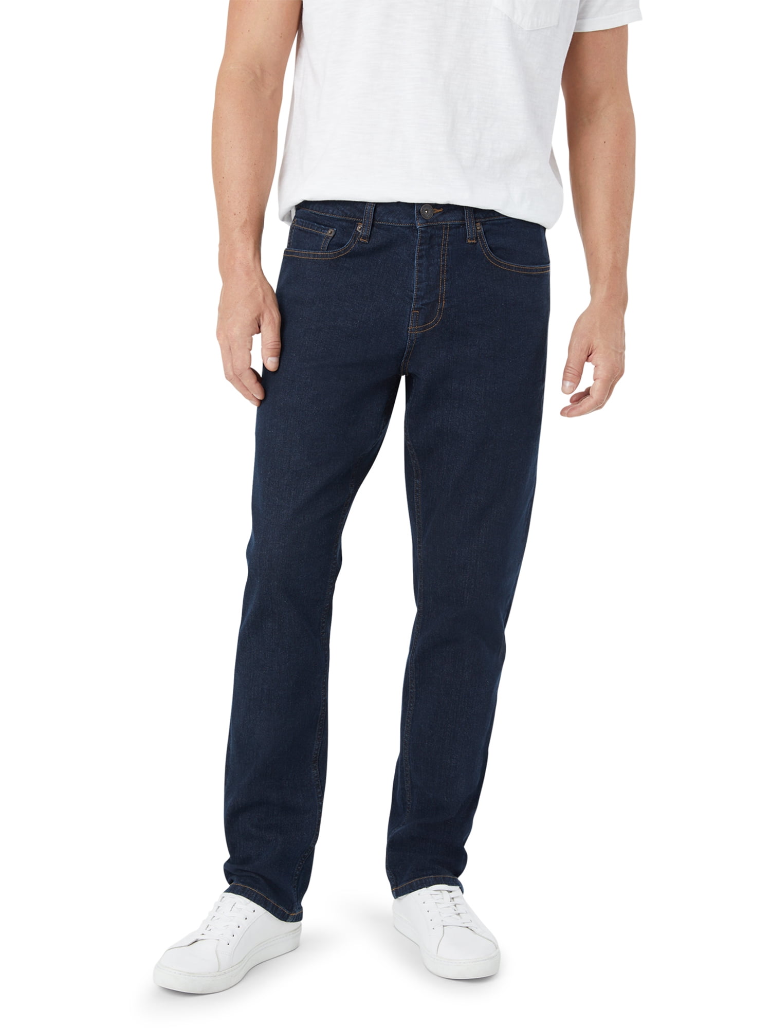 Chaps Mens Comfort Stretch Regular Fit Denim Jeans