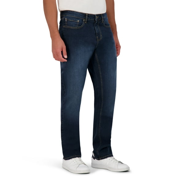 Chaps Mens Comfort Stretch Regular Fit Denim Jeans