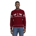thumbnail image 1 of Chaps Mens Holiday Crew Neck Pullover Christmas Sweater, Sizes S - 2XL, 1 of 5