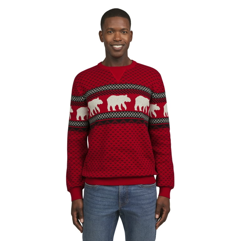 Holiday Sweater Ugly Christmas Sweater 100 Cotton Tstars Mens Ugly