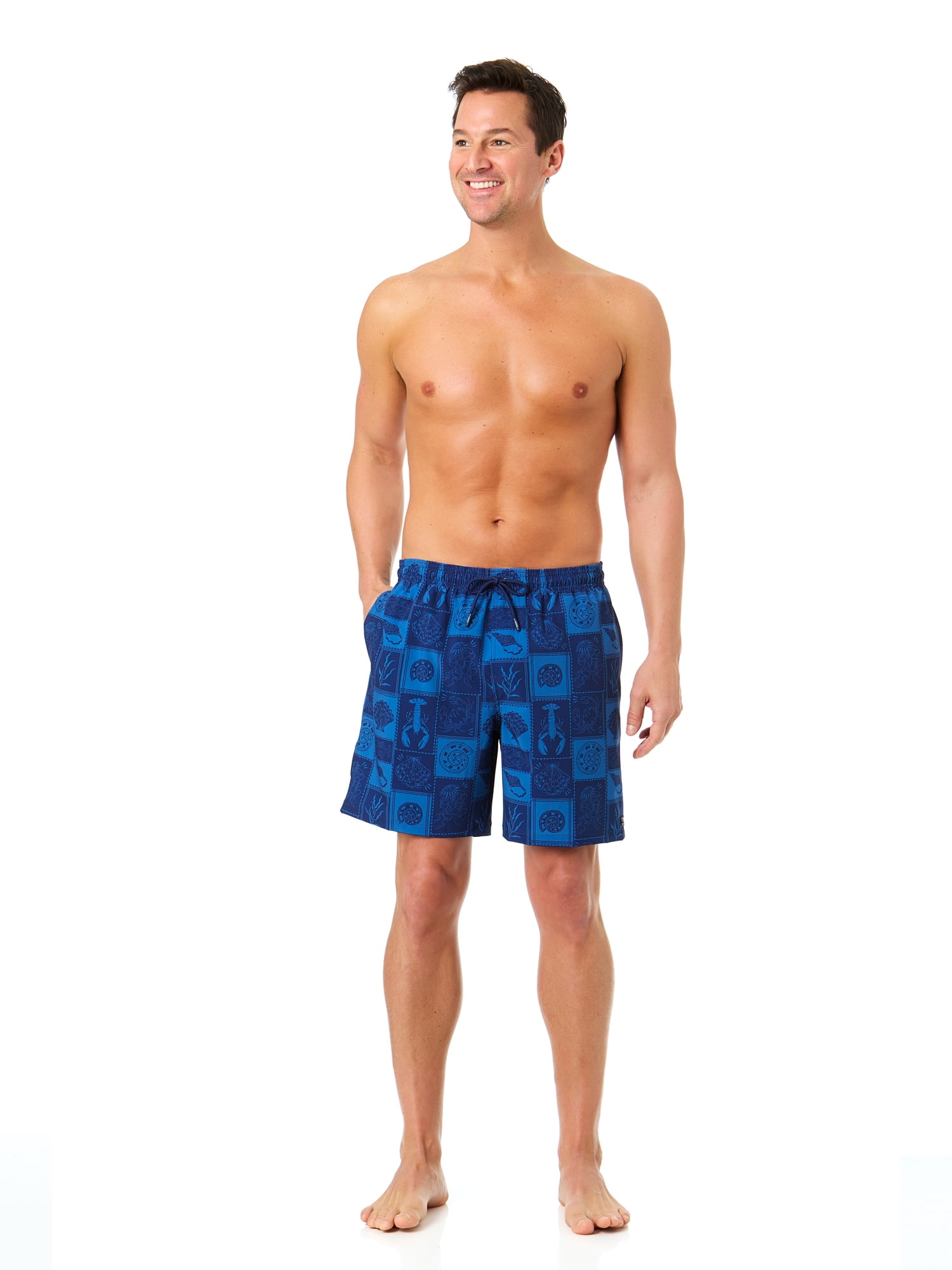 Chaps Mens Swim Trunks, 7" Inseam, Sizes S-3XL