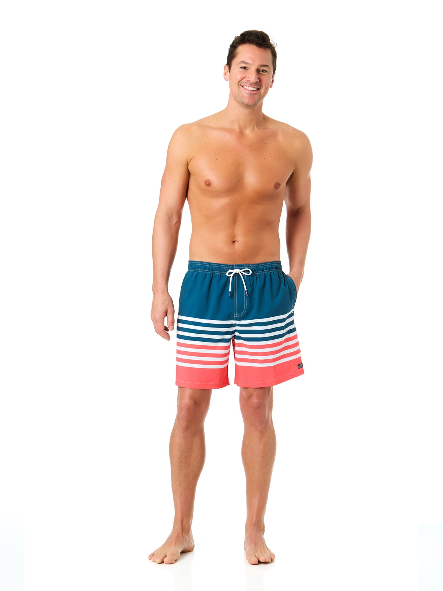 Chaps Mens Swim Trunks, 7" Inseam, Sizes S-3XL