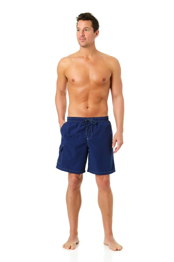 Mens Swim Trunks, 9" Inseam, Sizes S-3XL